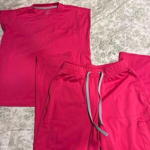 Cherokee Hot Pink Achieve Scrubs